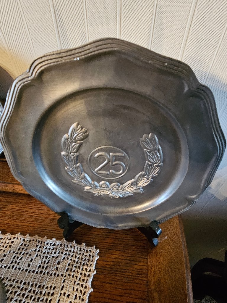 Plat en étain, Antiquités & Art, Antiquités | Étain, Enlèvement