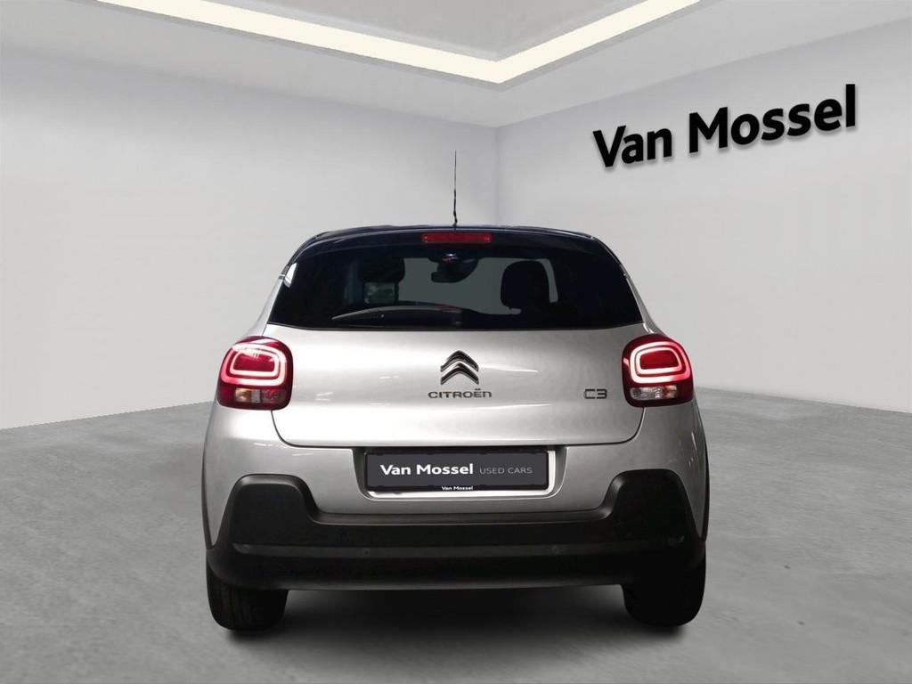Citroën C3 1.2 PureTech 82 MAN Highlight, Autos, Argent ou Gris, 600 kg, Euro 6, Entreprise