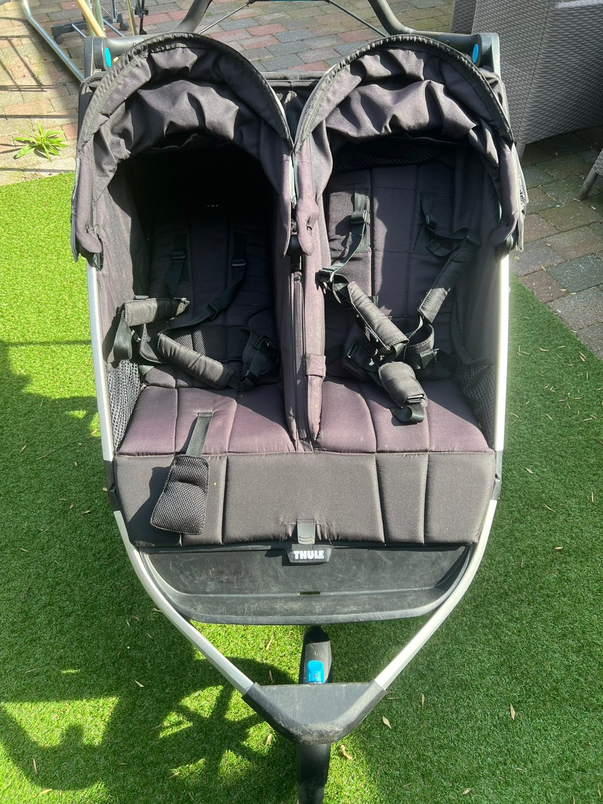 Thule urban glide double / duo, Autres marques, Utilisé, Poussette, Voiture duo