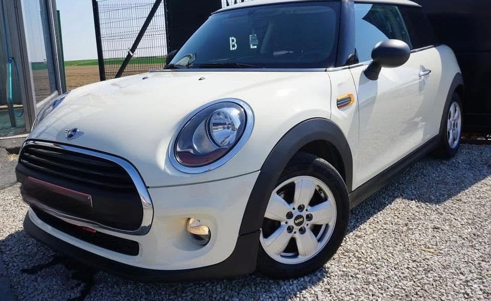 Mini cooper one D, Auto's, Mini, 4 zetels, Stof, Wit, Overige carrosserie