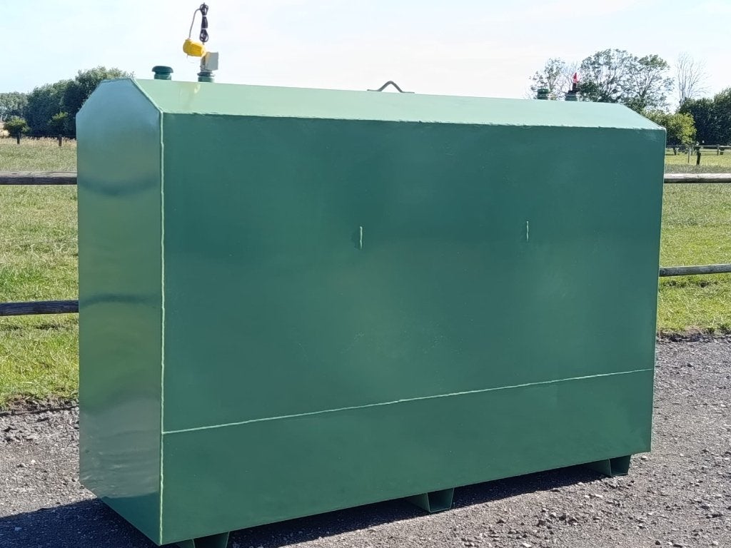 Dubbelwandige mazouttank, Enlèvement, Utilisé