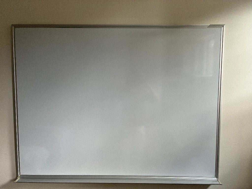 Whiteboard Magnetoplan 120 x 90, Ophalen, Zo goed als nieuw, Magneetbord