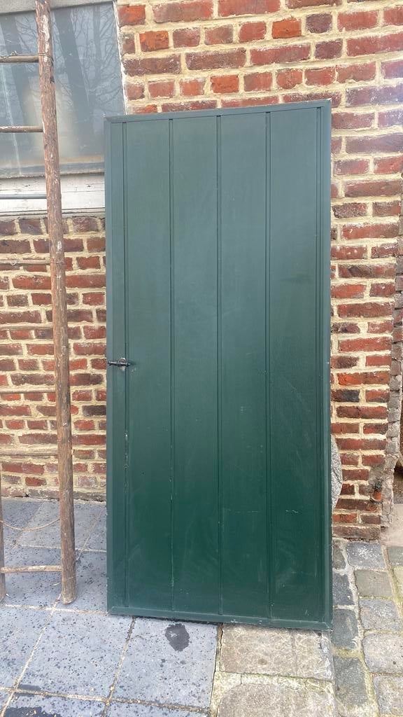 Deur hout met pvc, Doe-het-zelf en Bouw, Ophalen, Hout