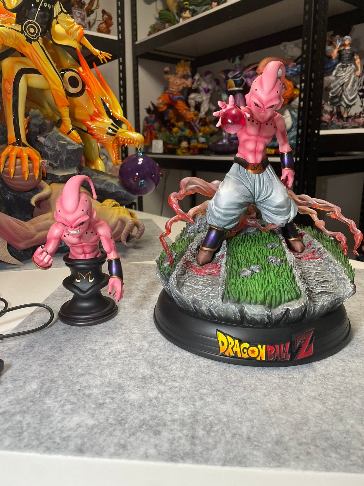 Figurine résine recast Majin Buu Kid civilization 1/6 27 cm, Collections, Enlèvement ou Envoi