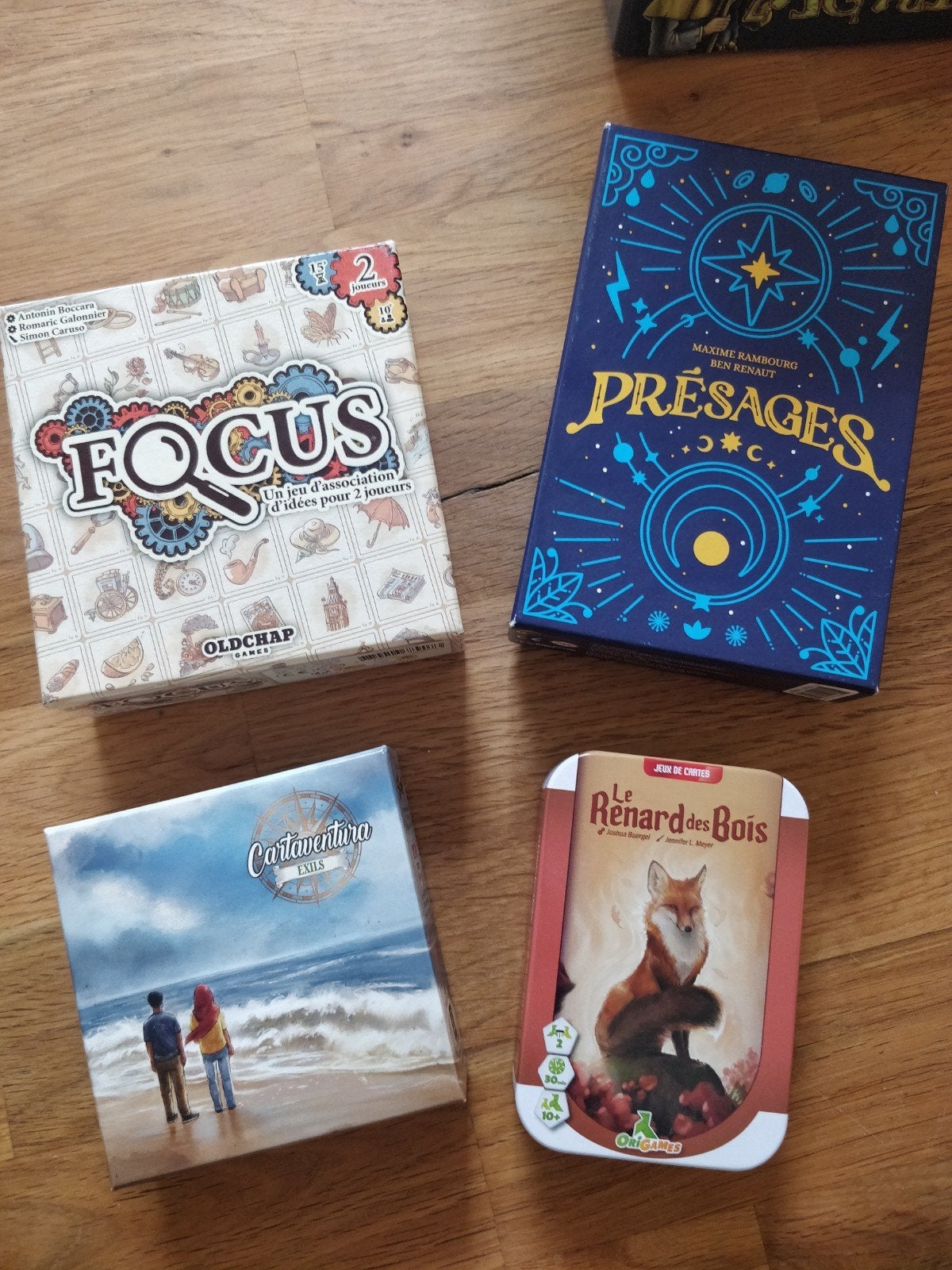 Focus Cartaventura Renard des Bois, 1 ou 2 joueurs, Enlèvement ou Envoi, Comme neuf, Jeu de voyage