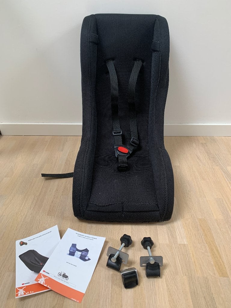 Melia peuterschaal bakfiets (met Dolly bevestiging), Fietsen en Brommers, Ophalen, Gebruikt, Voorzitje, Melia