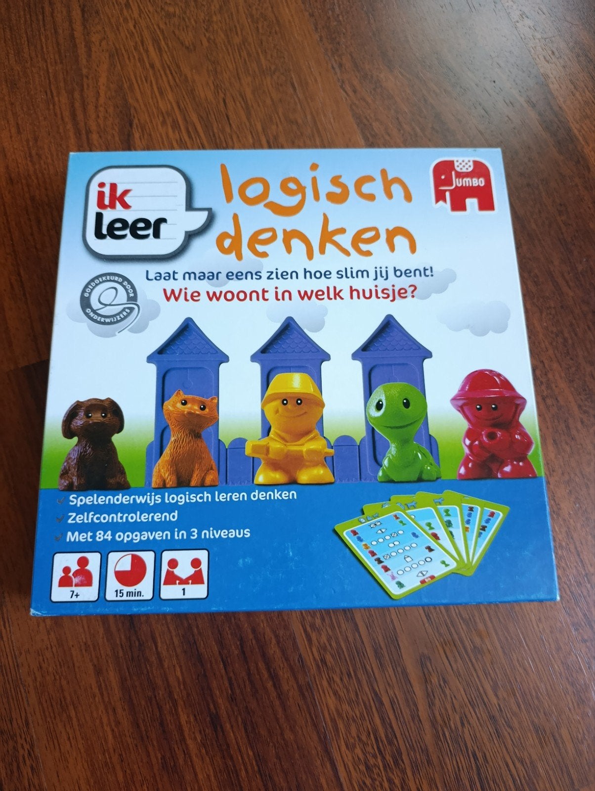 Jumbo I'm Learning to Think Logical - Jeu éducatif - Complet, 1 ou 2 joueurs, Enlèvement ou Envoi, Comme neuf