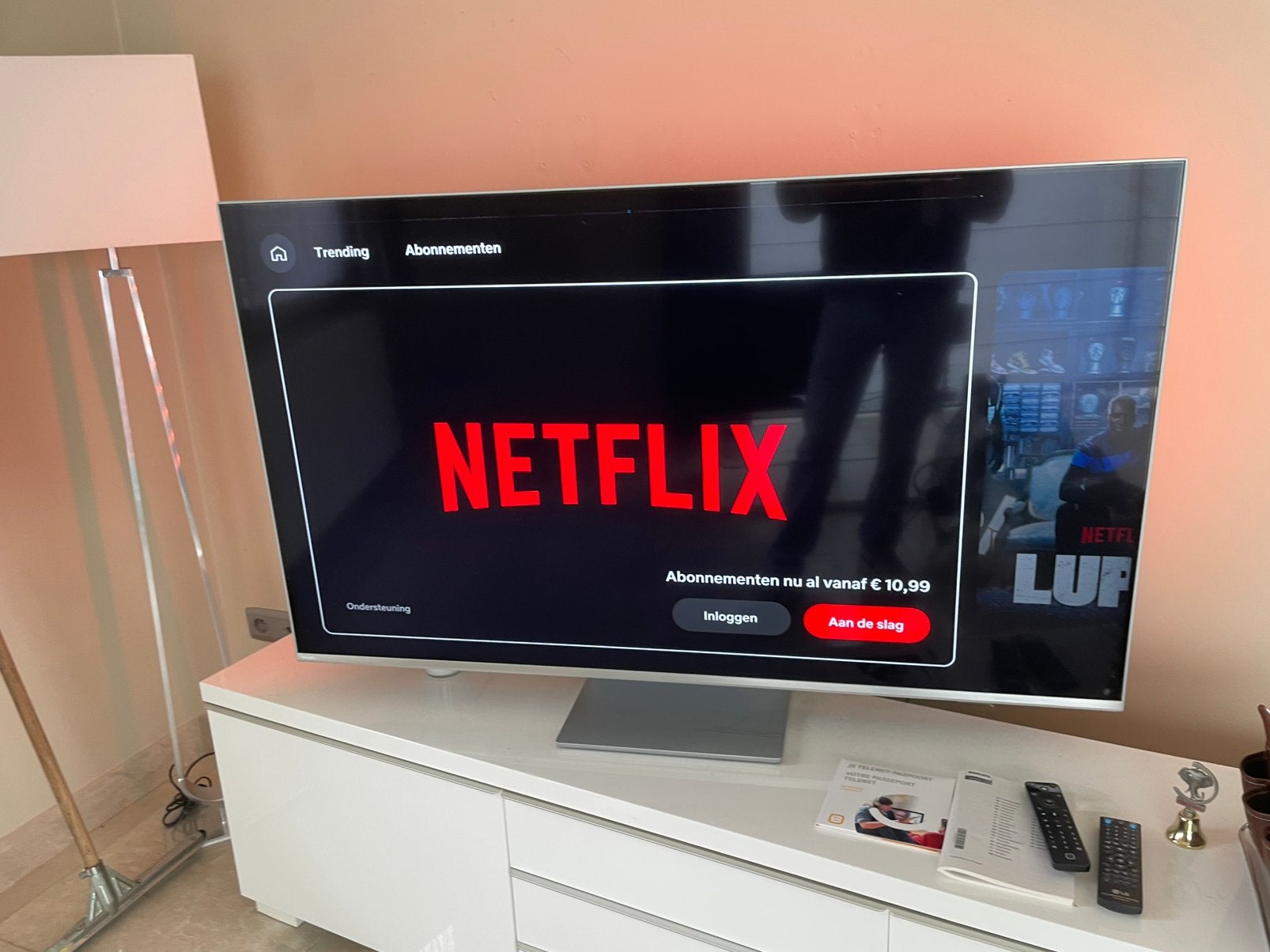 Philips 55 inch 4K Ambilight Smart TV – 55PUS8807/12, Audio, Tv en Foto, Ophalen, Gebruikt, 120 Hz, Philips