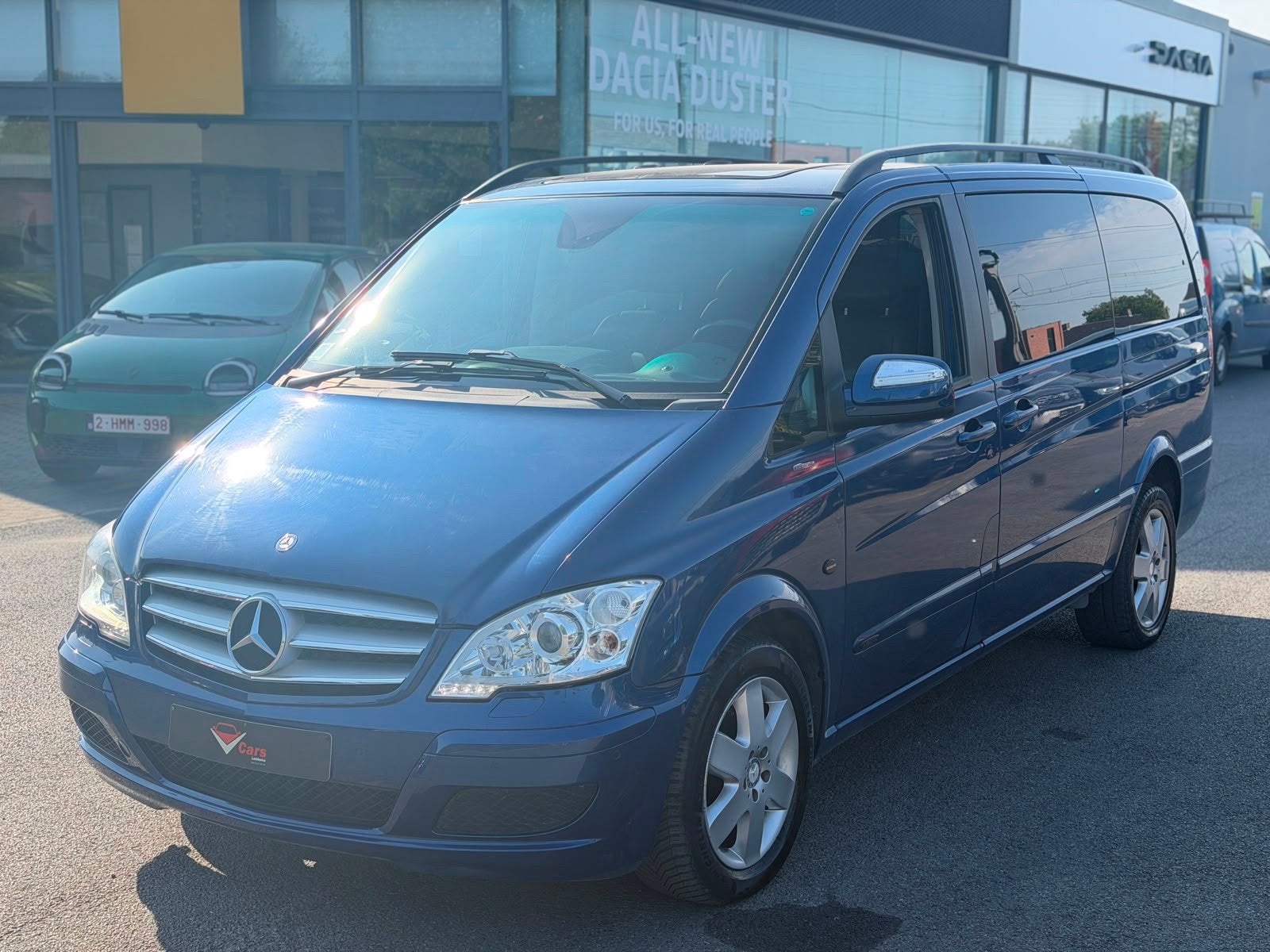 Mercedes viano V6 automaat dubbele cabine navi airco+ keur, Autos, Bluetooth, Achat, Entreprise, Diesel