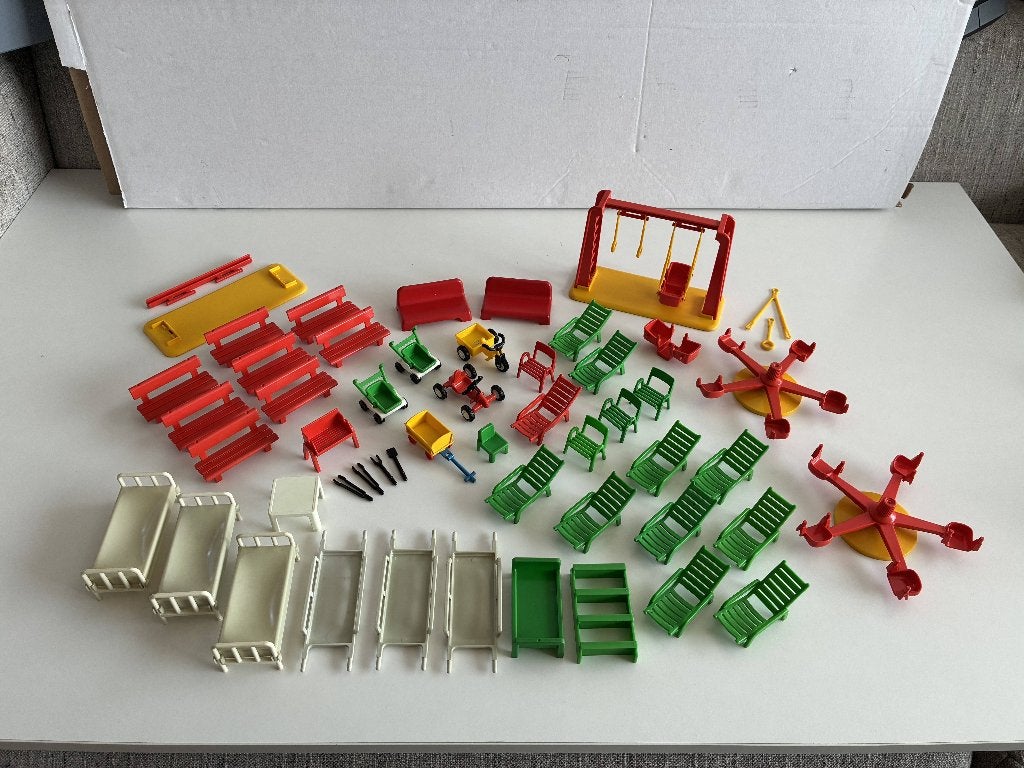 Pièces de terrain de jeu vintage Playmobil 3552 - Lot C2, Enlèvement ou Envoi, Utilisé, Autres types, City life