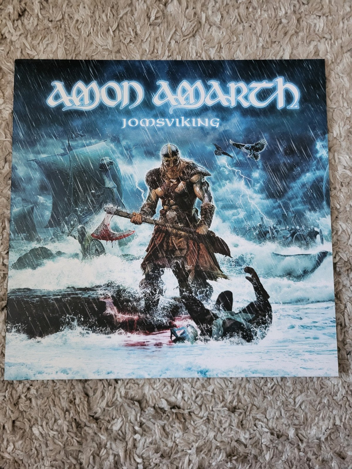 8 albums van Amon Amarth op vinyl ongebruikt, LP, Heavy metal, Ophalen of Verzenden, Zo goed als nieuw