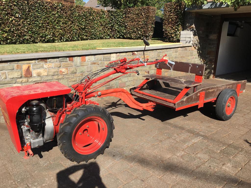 Tracteur à un essieu, Enlèvement