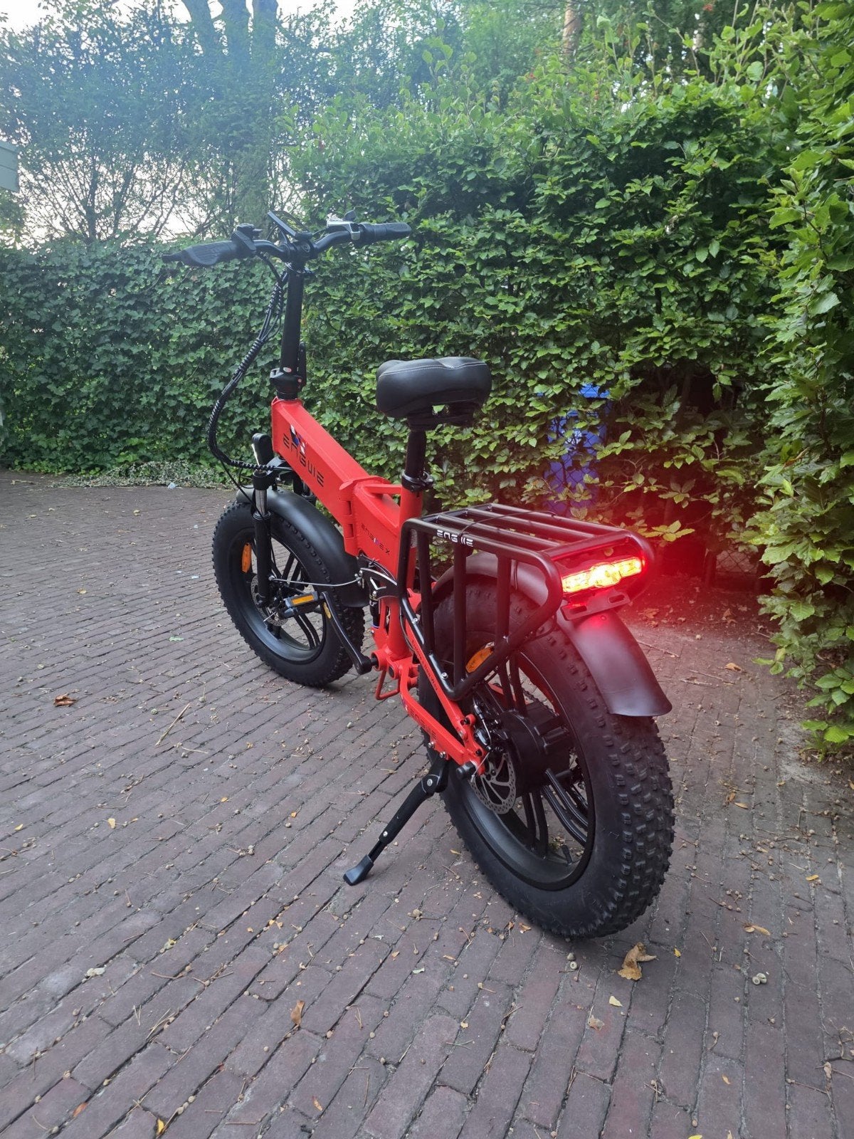 ENGWE Engine X Elektrische Vouwfiets / Fatbike (Rood), Ophalen, Nieuw, Klasse A (25 km/u)