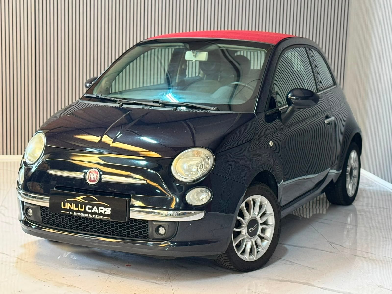 FIAT 500 CABRIO 1.2 BENZINE 2012, Voorwielaandrijving, 4 cilinders, Cabriolet, Blauw