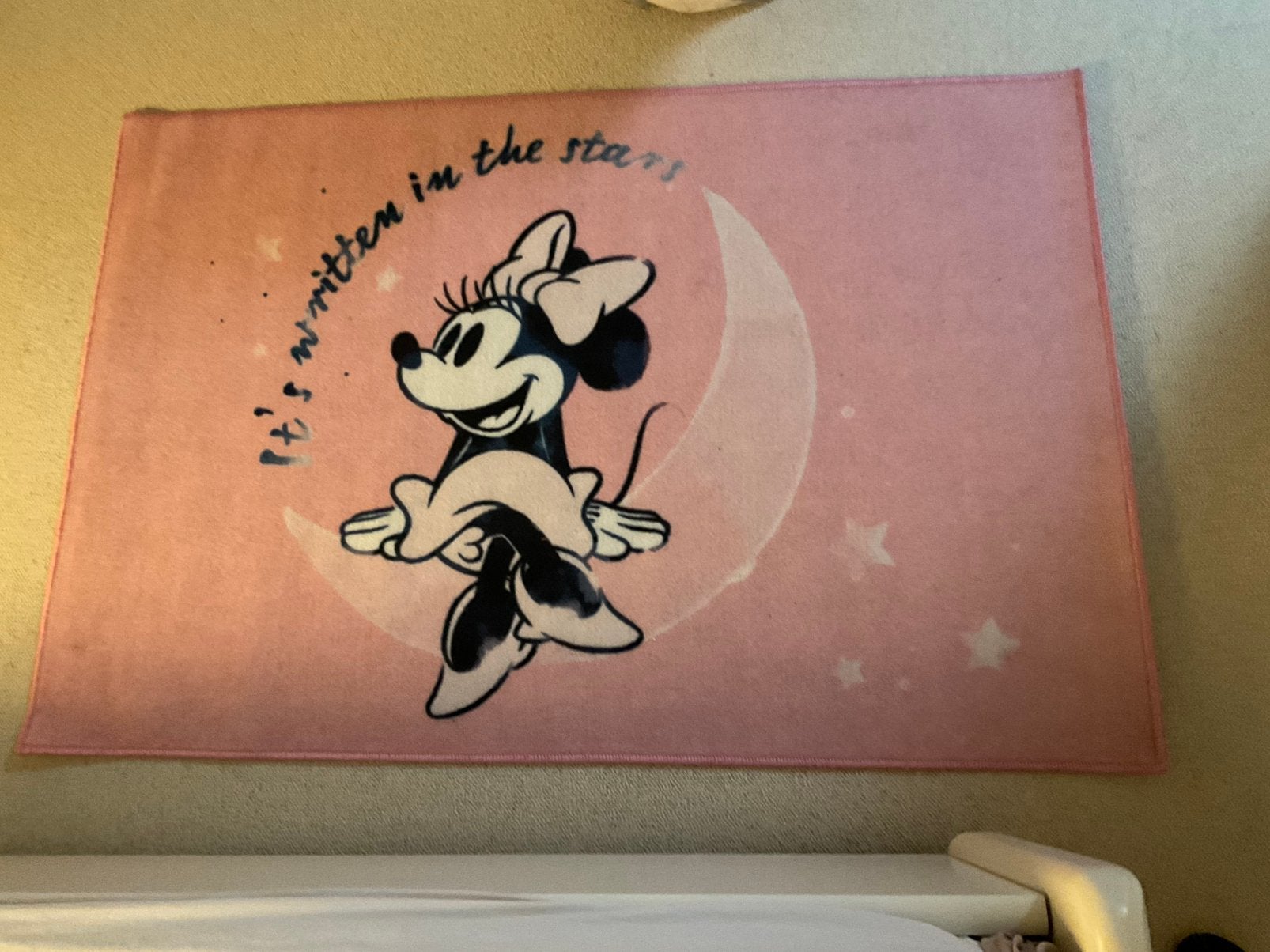 Tapijtje Minnie mouse 120cm x 80 cm NIEUW!, Ophalen of Verzenden, Zo goed als nieuw