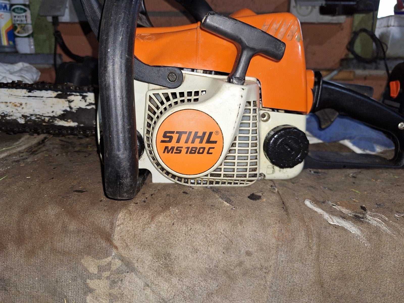 stihl MS 180 CBE, Enlèvement, Utilisé, Tronçonneuse