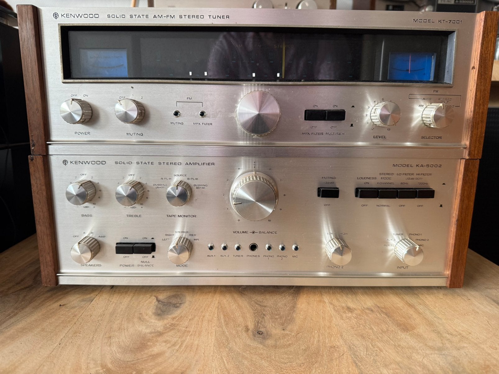 Kenwood Ka-5002 kenwood KT-7001, Enlèvement ou Envoi, Comme neuf, Autres marques
