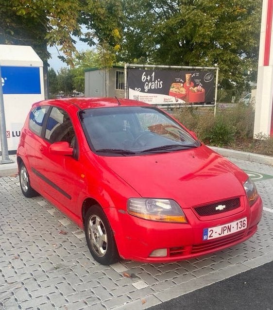 Chevrolet kalos 2005 1.4L, Autos, Chevrolet, Rouge, Achat, 5 places, Particulier