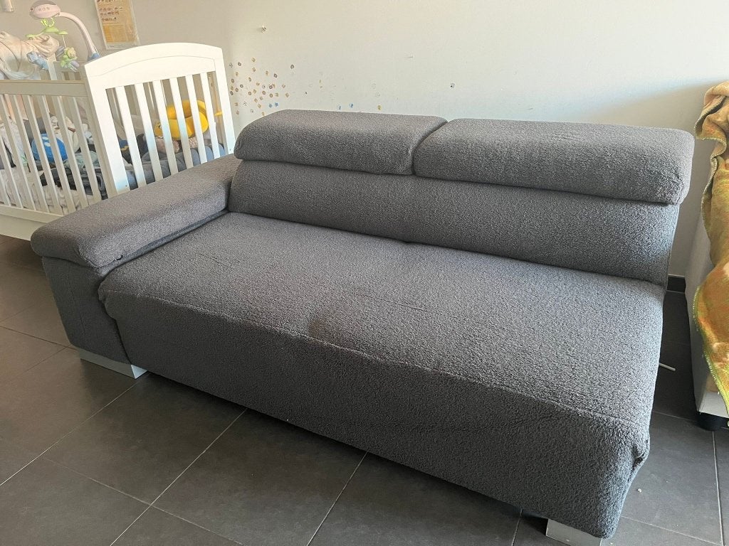 3-seater sofa - recently reupholstered, Ophalen, Driepersoons, Zo goed als nieuw, Rechte bank