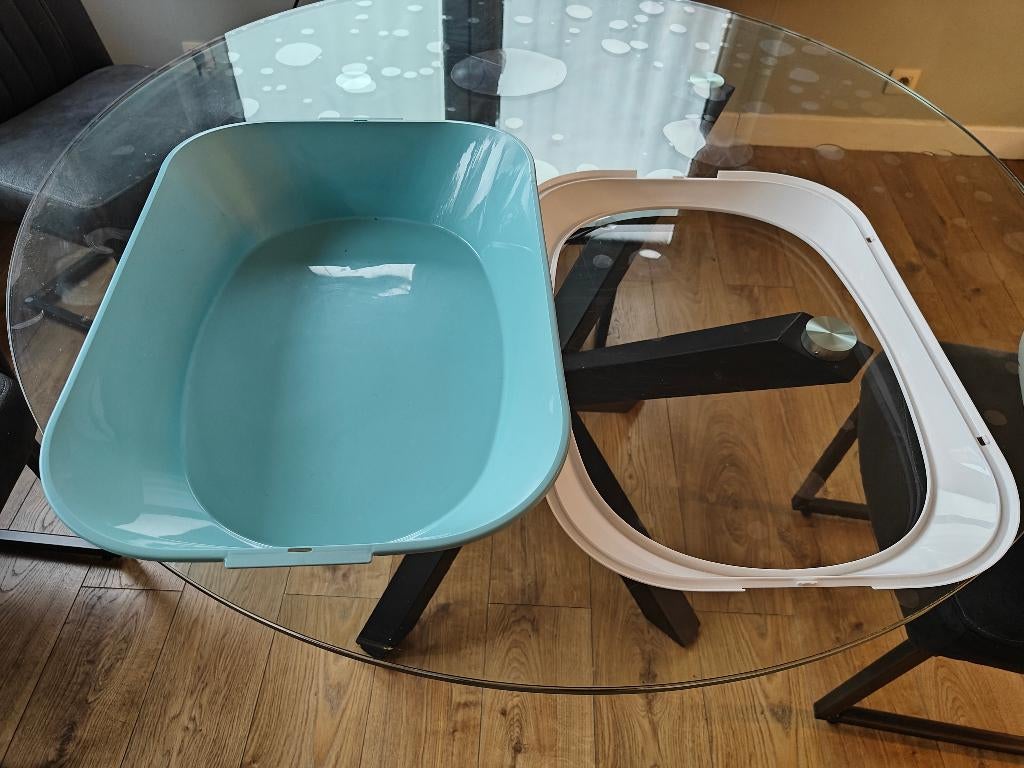 Kattenbak (Open) + Gratis schepje & Kattenbakzakken, Animaux & Accessoires, Bacs à litière, Utilisé, Ouvert, Enlèvement ou Envoi