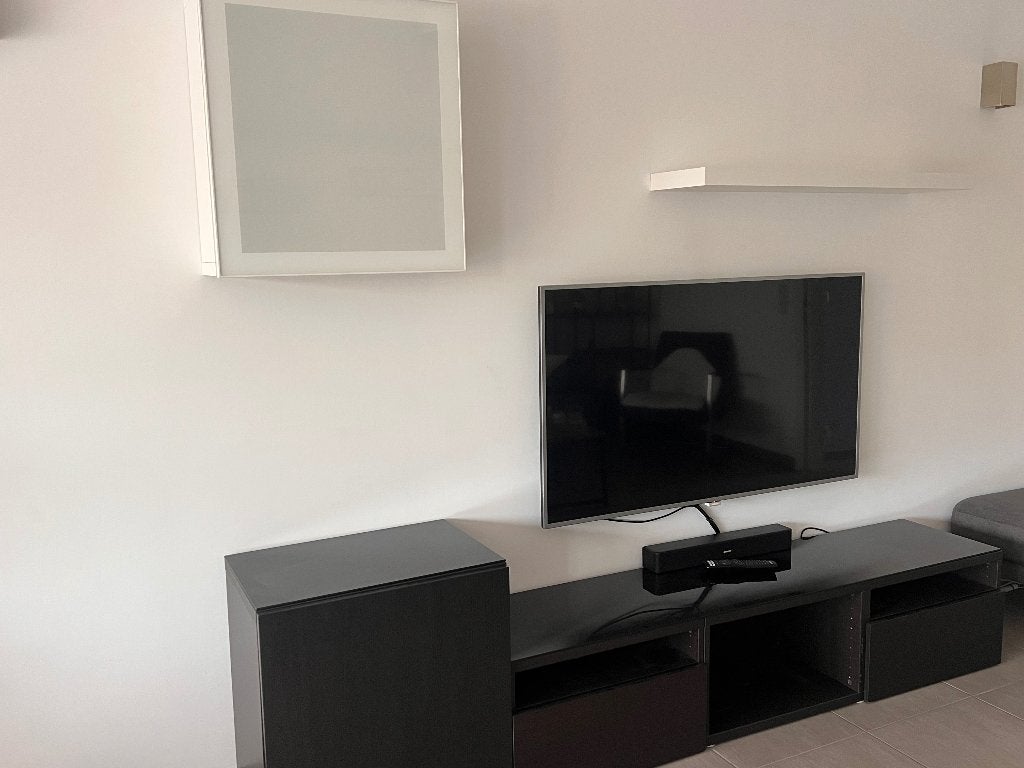 Meuble TV, Maison & Meubles, 25 à 50 cm, 200 cm ou plus, Autres essences de bois, Moins de 100 cm
