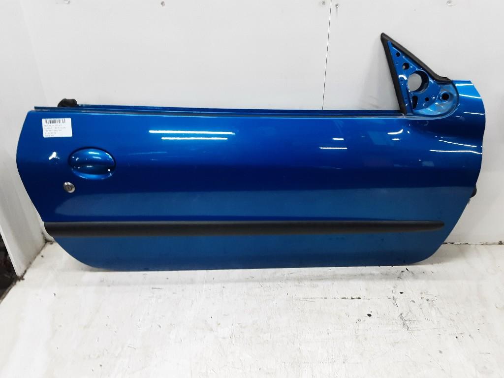 PORTE AVANT DROITE Peugeot 206 CC (2D) (01-2000/12-2007), Utilisé, Droite, Peugeot, Porte
