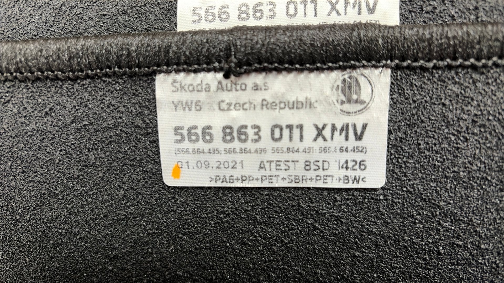 Kit de tapis d'origine pour Skoda Kodiaq <2025, Enlèvement ou Envoi, Neuf