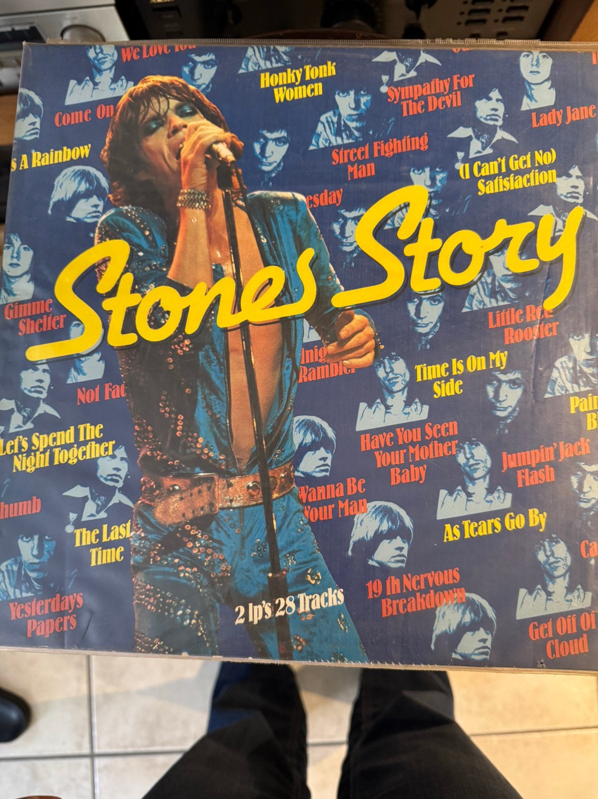 LP Stones story, dubbel lp, Cd's en Dvd's, Ophalen of Verzenden