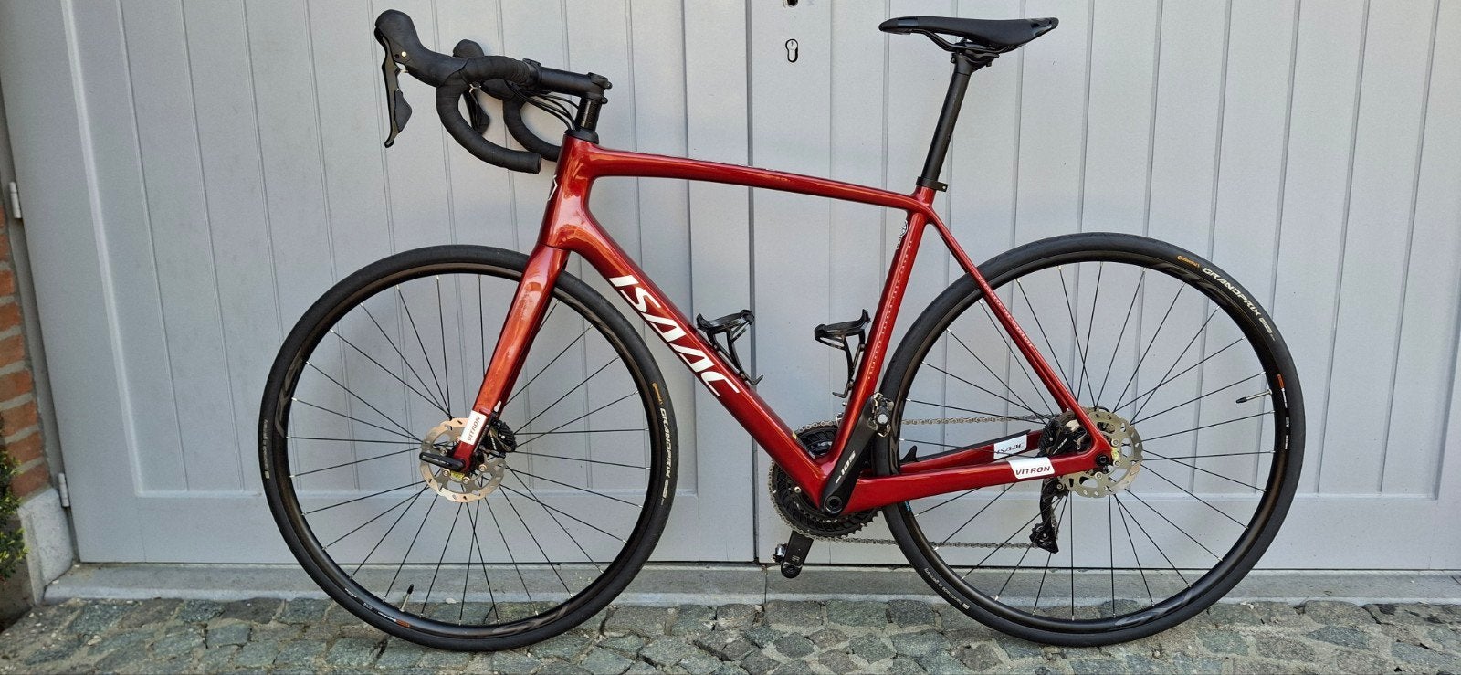 Isaac vitron full carbon m54 disc 105 2023, Fietsen en Brommers, Fietsen | Racefietsen, Ophalen, Carbon