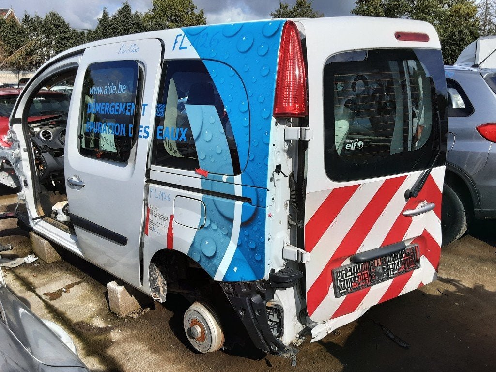AILE ARRIÈRE GAUCHE Renault Kangoo / Grand Kangoo (KW), Arrière, Renault, Garde-boue, Mevr. I. Hauben