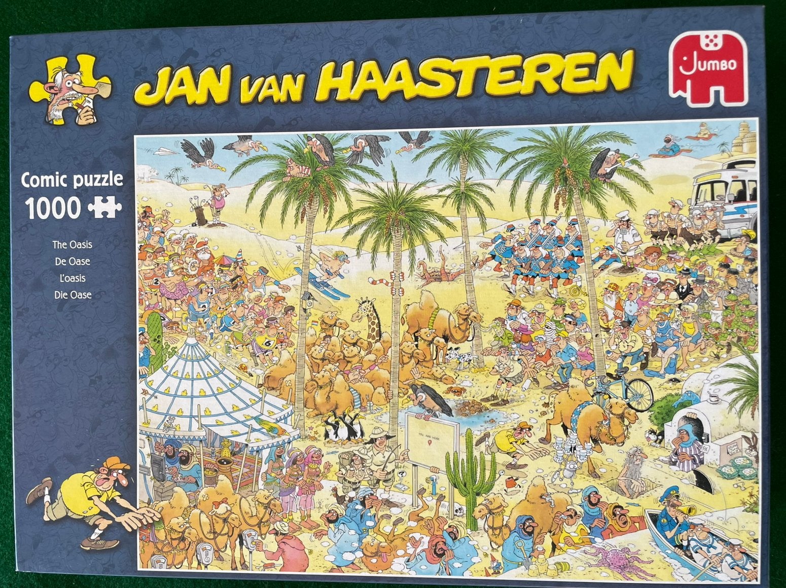 Jan van Haasteren 1000 stukjes - De Oase, Ophalen of Verzenden, Zo goed als nieuw