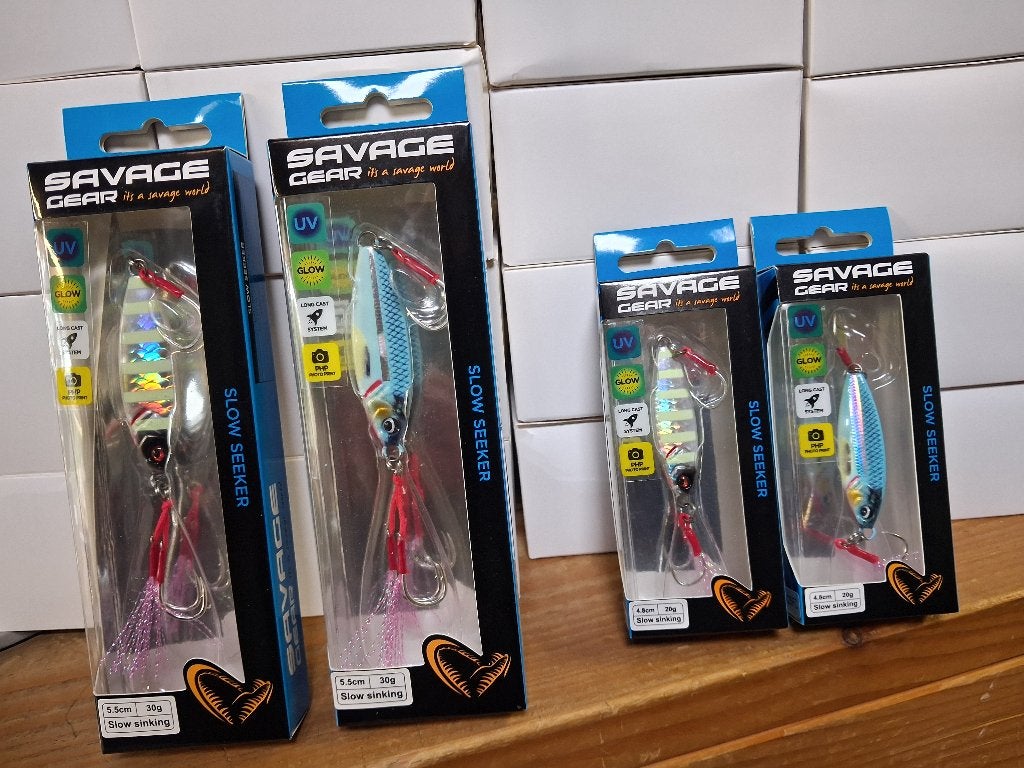 20 en 30 grams Slow Seeker Jigs (Savage Gear), Enlèvement ou Envoi, Neuf, Autres types