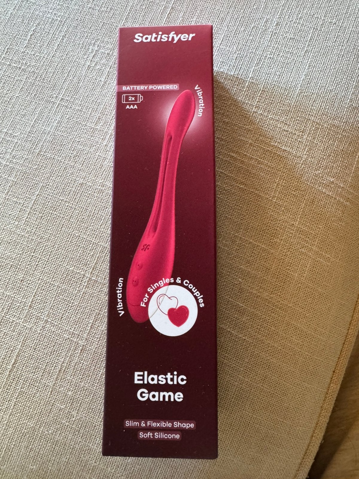 Satisfyer Elastic Game - vibromasseur souple rose - neuf, Enlèvement ou Envoi, Neuf