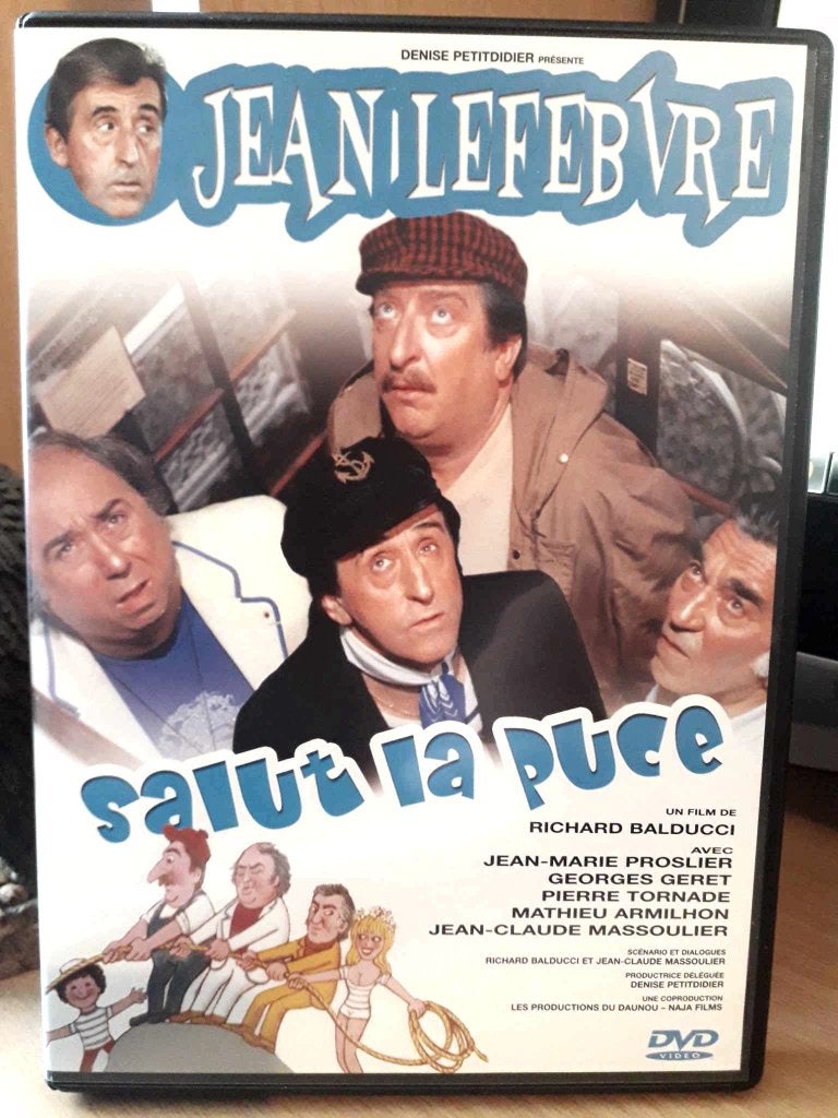 DVD Salut la puce / Jean Lefebvre, Enlèvement, Comme neuf