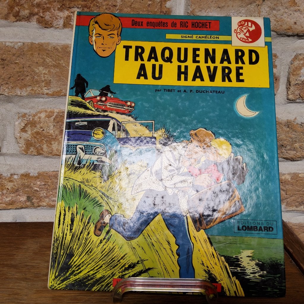 Bande dessinée Ric hochet, Tibet et A.P. Duchateau, Une BD, Enlèvement, Utilisé