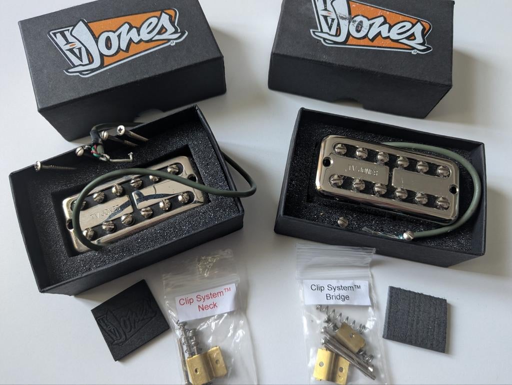 TV Jones Classic Classic plus pickup Gretsch micros, Musique & Instruments