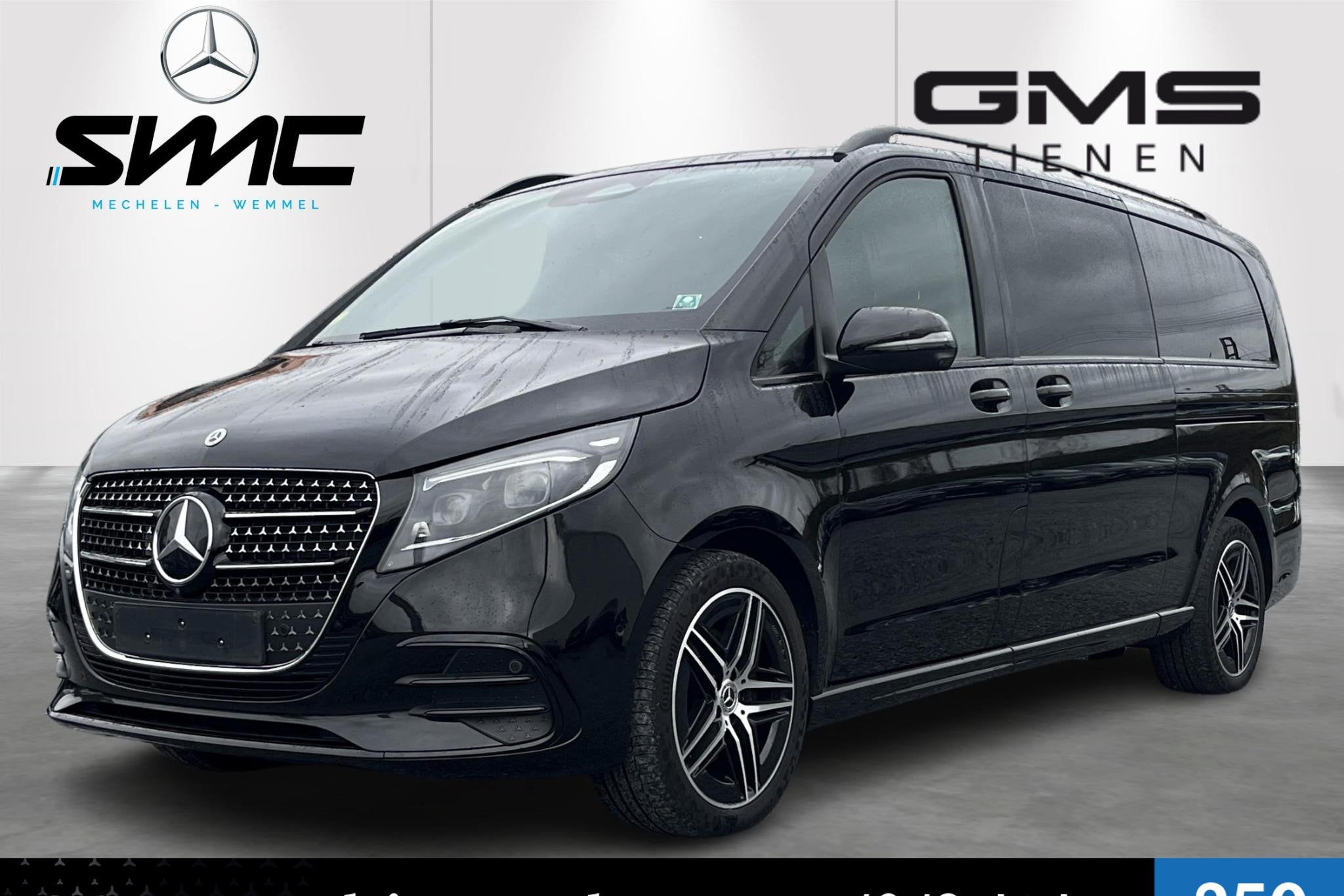 Mercedes-Benz V-Klasse V300 d L3 9G-TRONIC AMG-LINE LUCHTVER, 8 places, Réception radio numérique, Entreprise, 2500 kg
