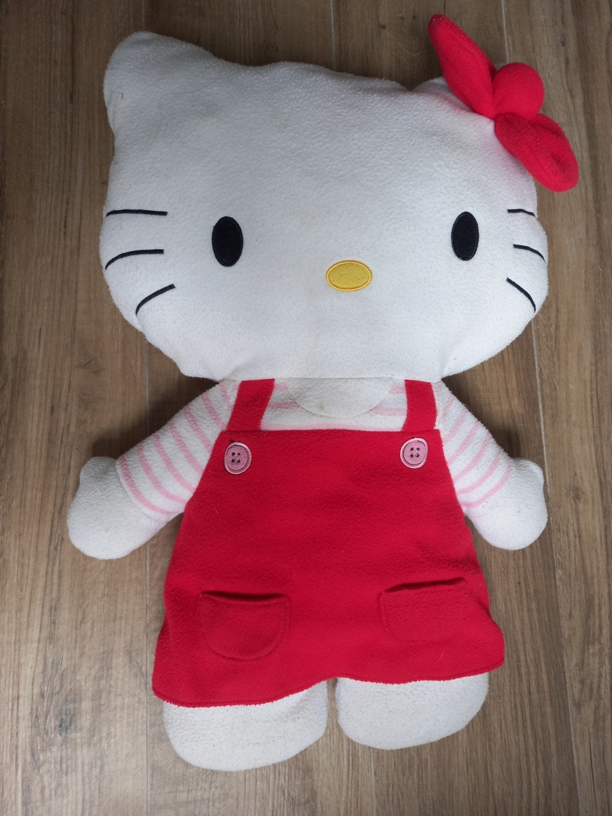 Grote pluche Hello Kitty knuffel 65 x 45 cm, Enfants & Bébés, Jouets | Peluches, Enlèvement ou Envoi, Chat, Blanc, Moyen (20 à 80 cm)