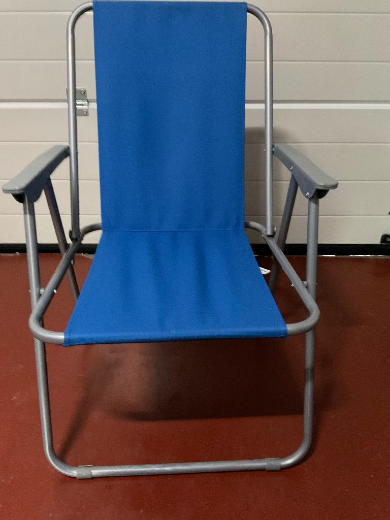 Chaise pliable camping, Jardin & Terrasse, Chaises de jardin, Enlèvement, Comme neuf, Synthétique, Pliant