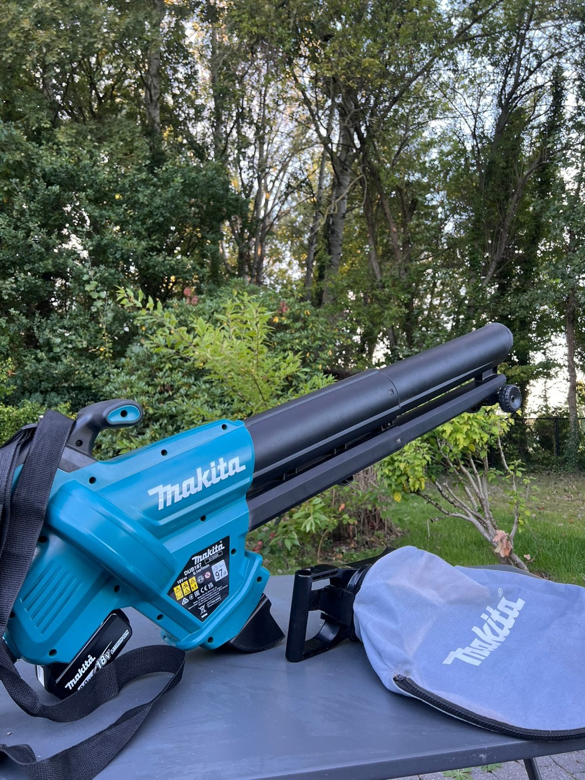 Souffleur/alésoir à feuilles Makita 18V LXT, Enlèvement, Comme neuf