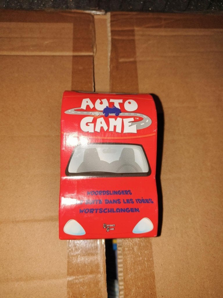 Autogame woordslingers, Ophalen