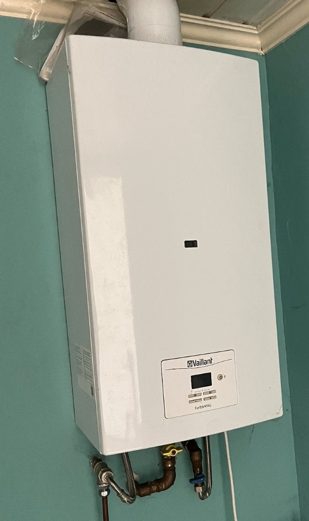 VaillantTurboMag geiser / badverwarmer, Chauffe-eau, Enlèvement, Utilisé, 3 à 5 ans