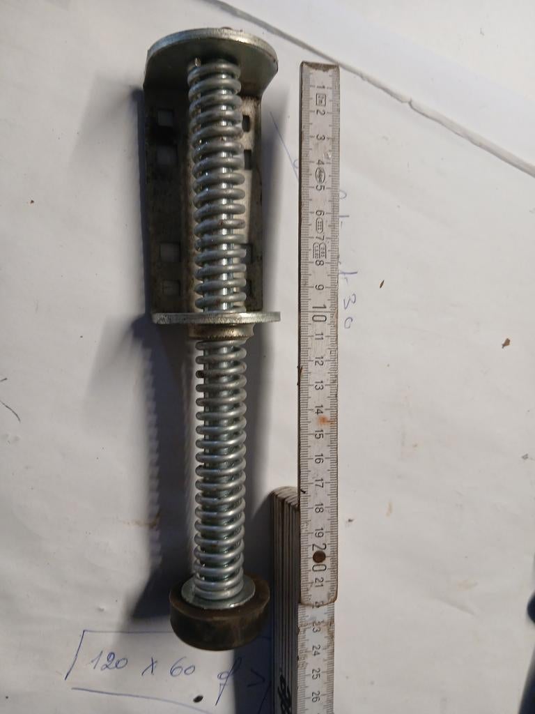Doorfix Veerbuffer kort (220 mm), Doe-het-zelf en Bouw, Ophalen of Verzenden