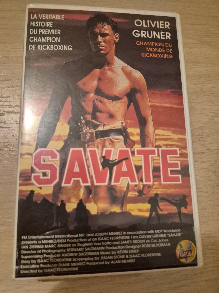 K7 VHS savate, CD & DVD, Français, Comme neuf, VHS, Action et Aventure