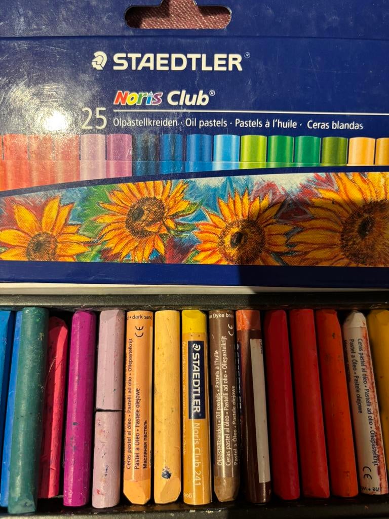 Pastels à l'huile Staedtler, Hobby & Loisirs créatifs, Dessin, Enlèvement ou Envoi, Utilisé, Crayon ou Feutre