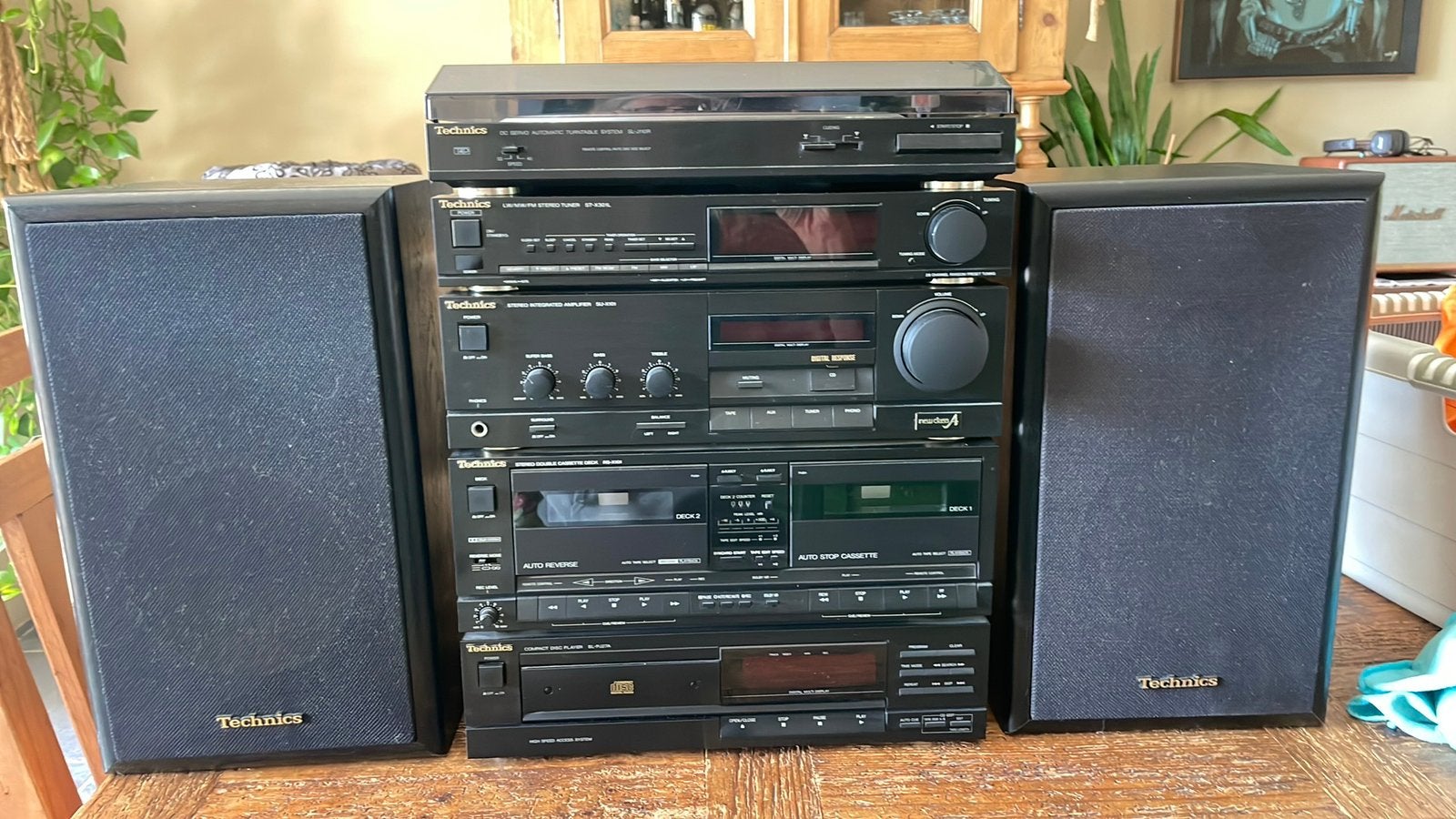 Technics stereoketen, Audio, Tv en Foto, Professionele apparaten, Ophalen, Gebruikt