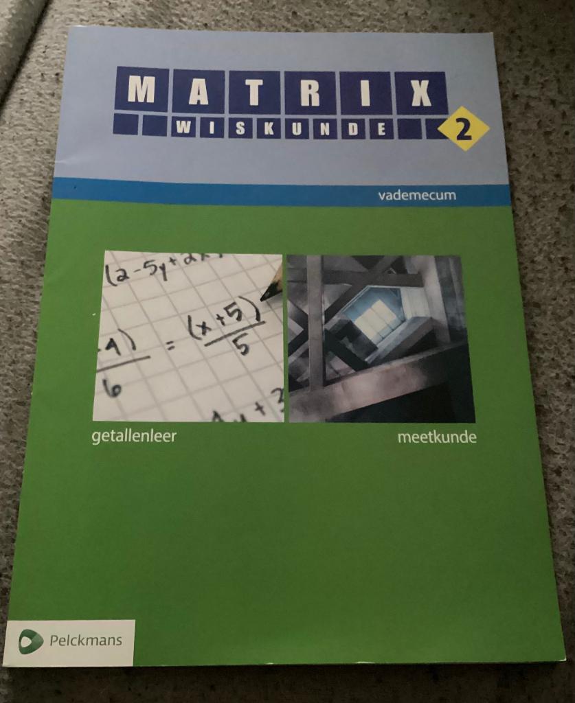 Matrix Wiskunde - getallenleer - meetkunde, Boeken, Ophalen of Verzenden