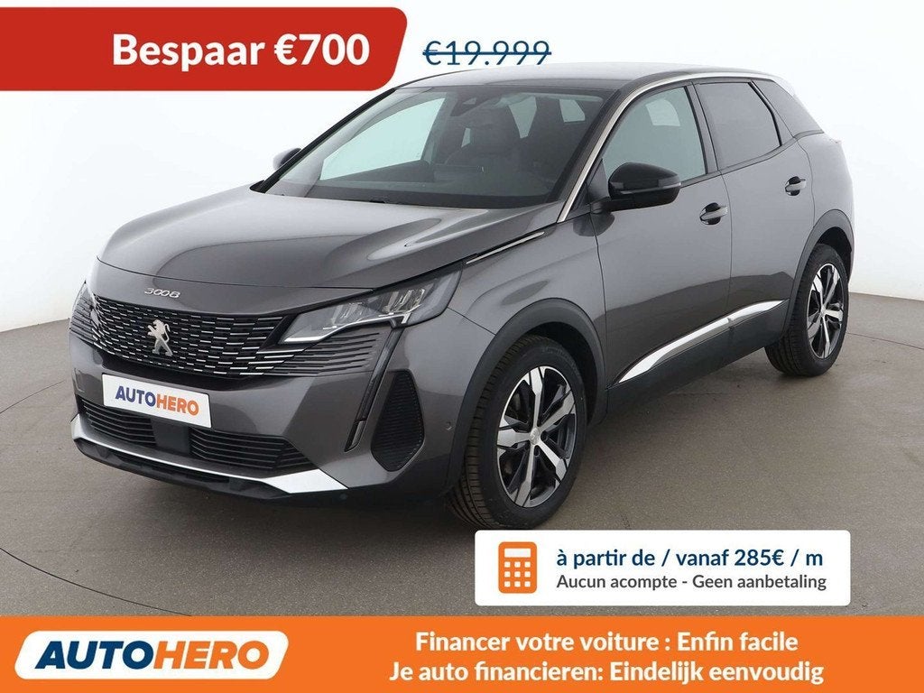 Peugeot 3008 1.5 Blue-HDi Allure (bj 2022), Voorwielaandrijving, Gebruikt, 96 kW, 131 pk