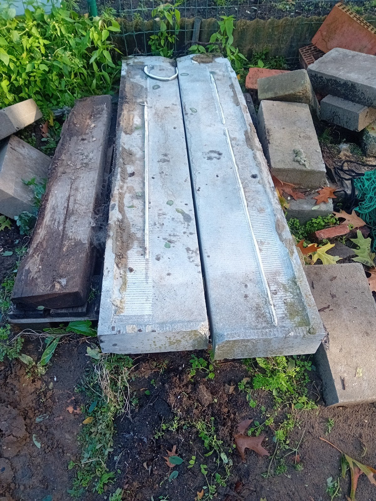 Te koop oude blauwe dorpel stenen, Tuin en Terras, Ophalen, 25 cm of meer, 200 cm of meer, Zo goed als nieuw