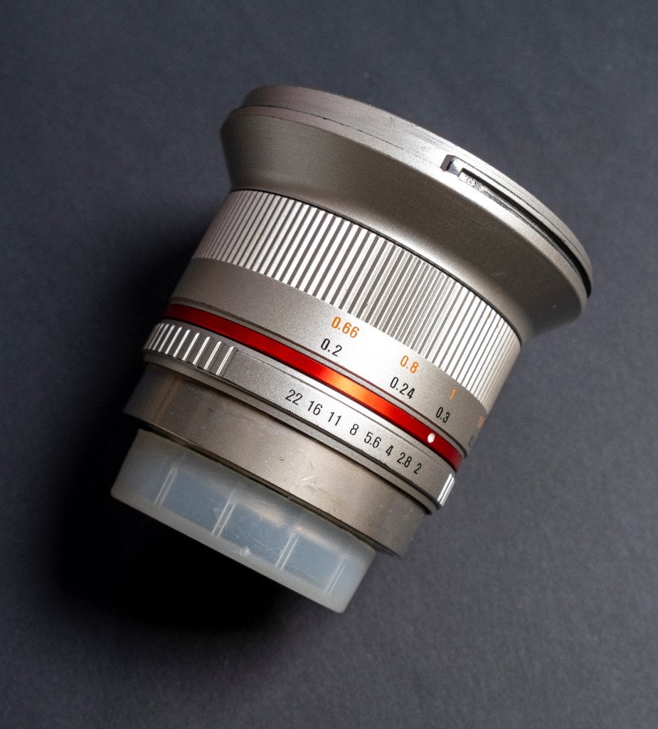 Samyang 12 mm F:2.0 voor Fuji -X, TV, Hi-fi & Vidéo, Enlèvement, Samyang, Pare-soleil